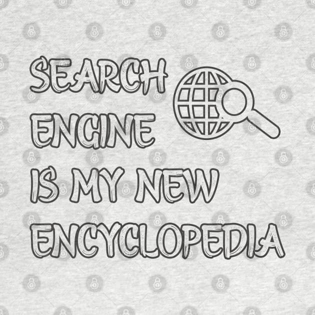 Search Engine is my new Encyclopedia BLK version by Markyartshop